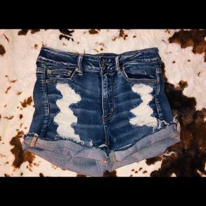 American Eagle high waisted shorts